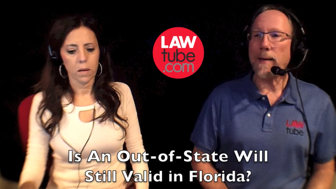 Is an out of state will valid in Florida?