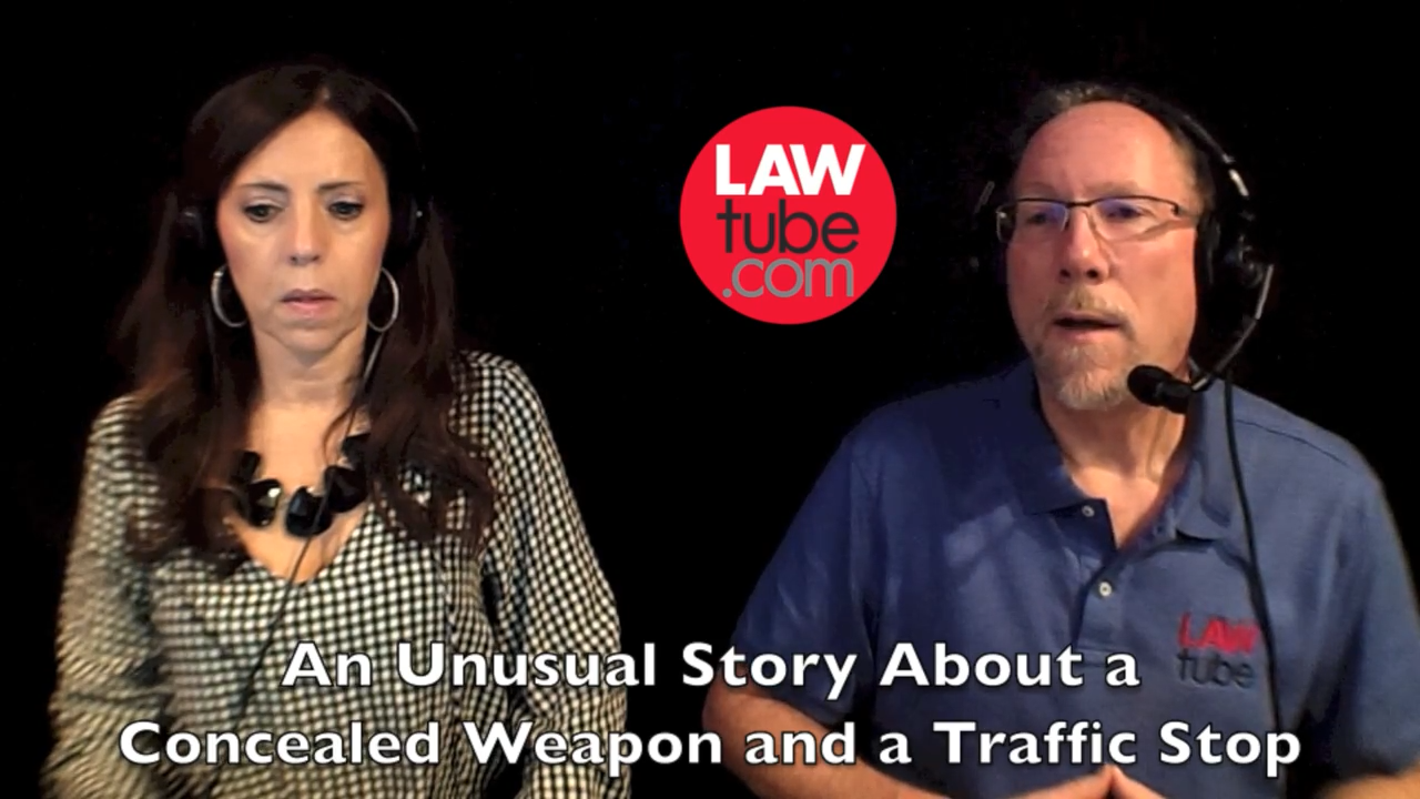 Unusual story about concealed weapon and traffic stop
