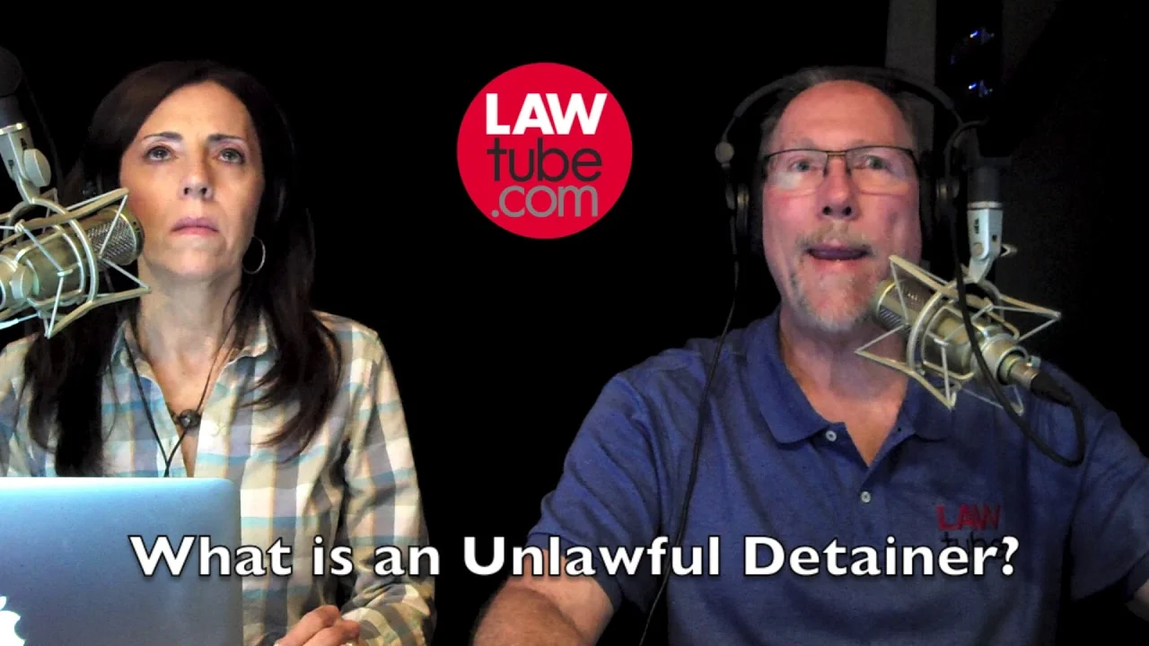 What is an unlawful detainer?