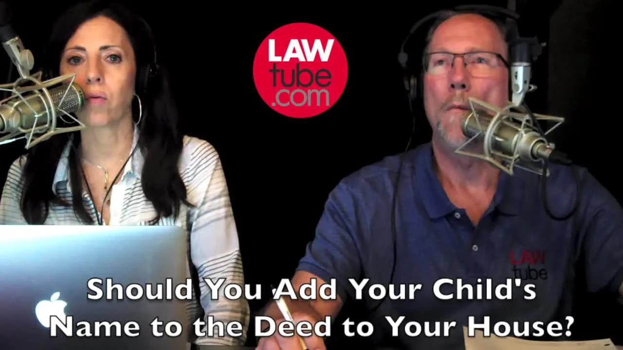 Should you add your child's name to your deed?
