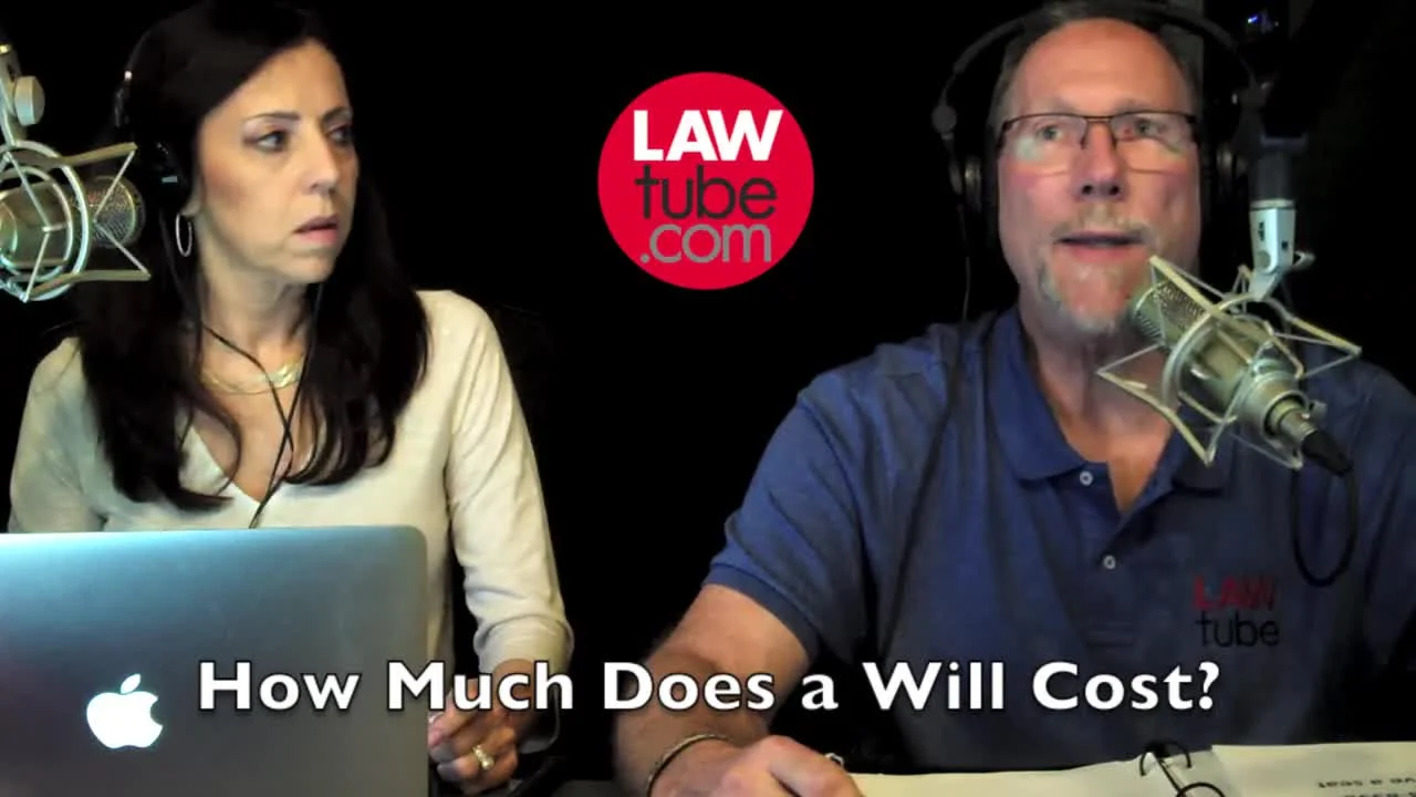 How much does a will cost?