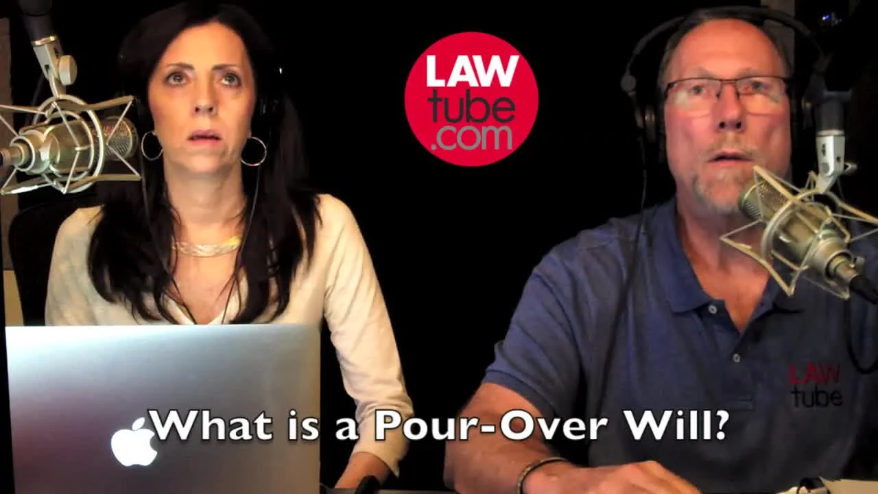 What is a pour-over will?