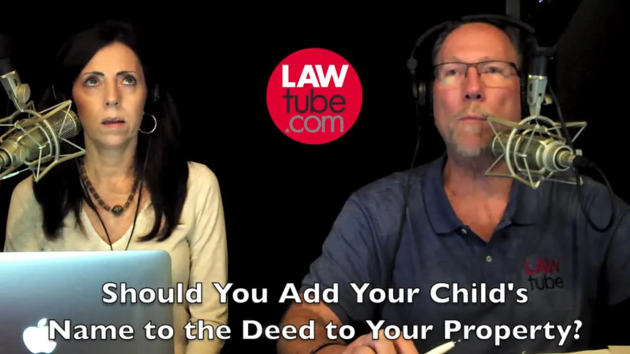 Should you add your child's name to your deed?