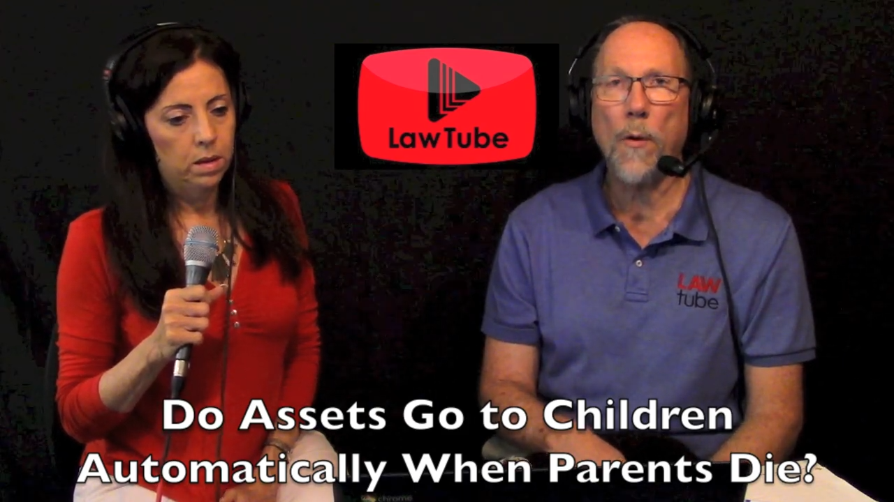 Do assets pass to children automatically?