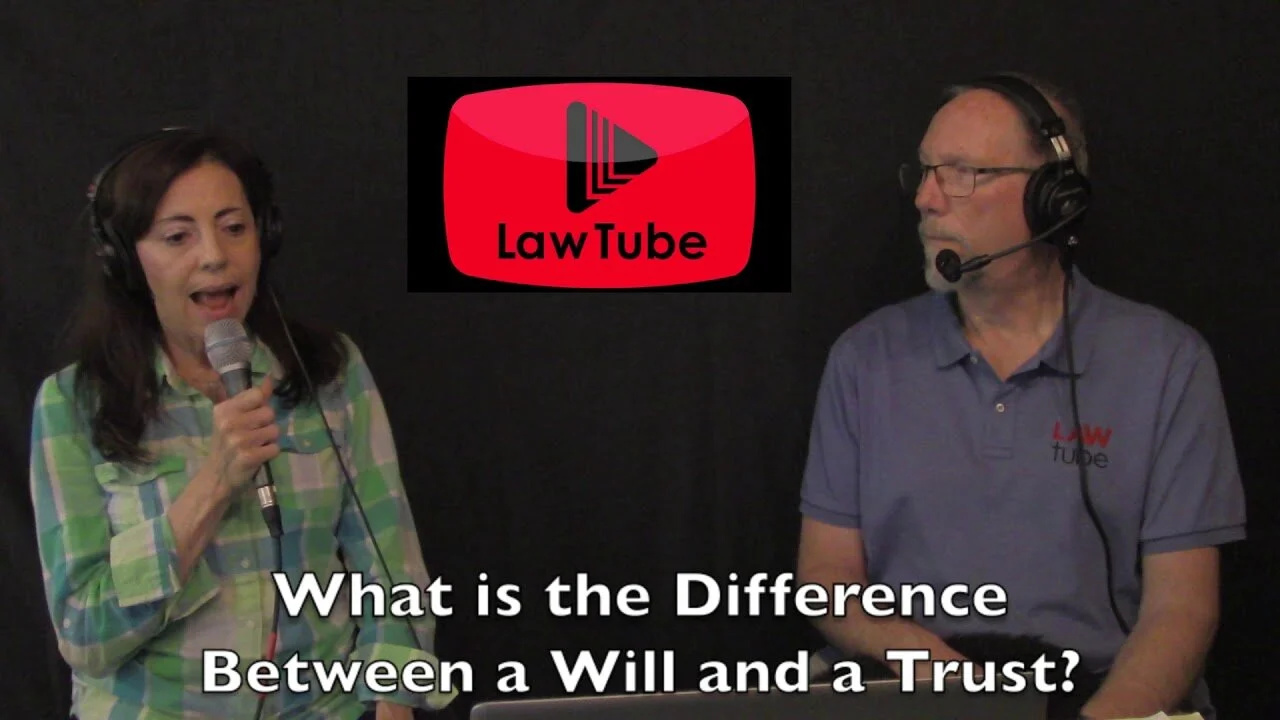 What is the difference between a will and a trust?