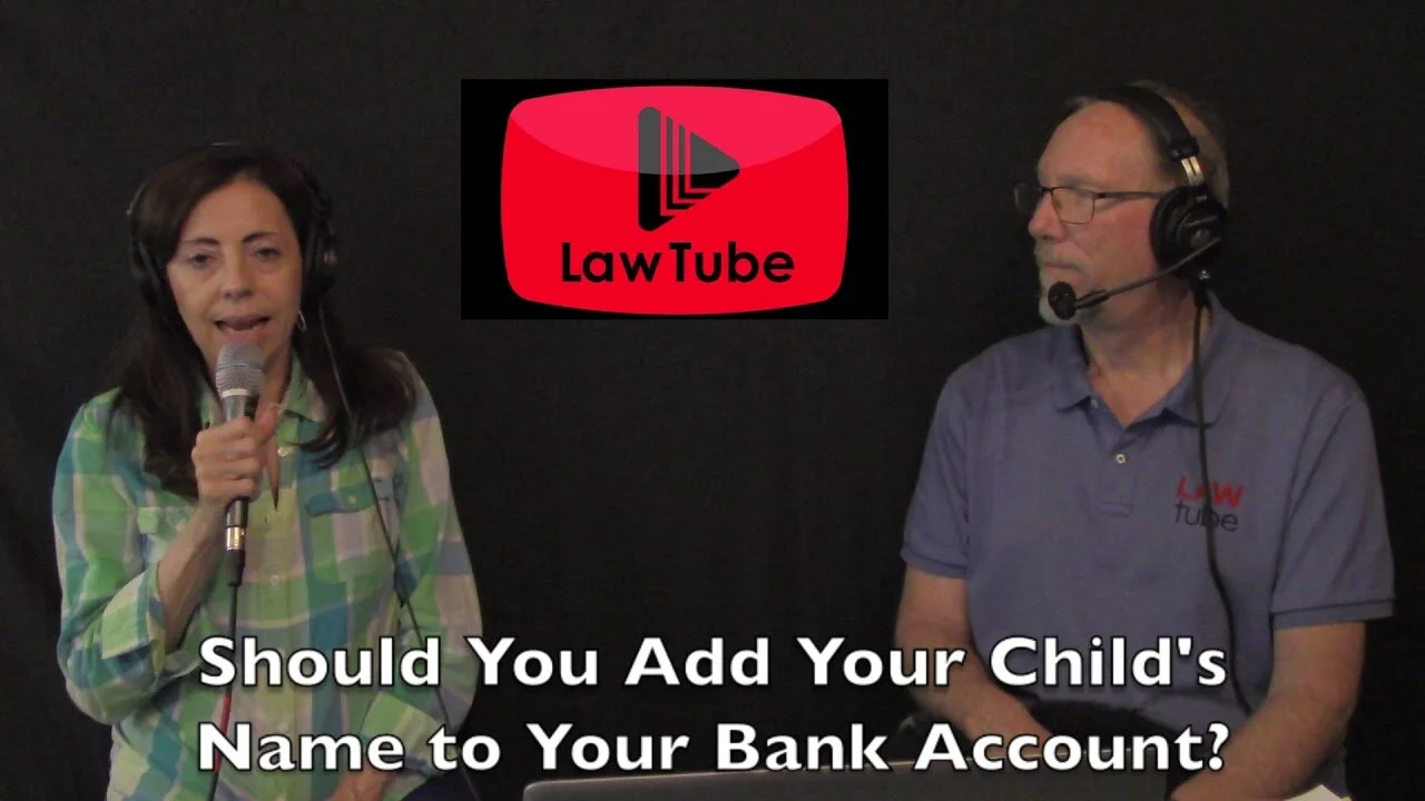 Should you add your child's name to your bank account?