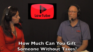 How much can you gift someone without gift taxes being due?