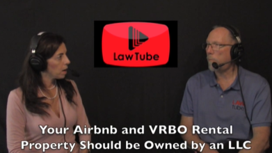 You should put your VRBO and Airbnb rental property in an LLC
