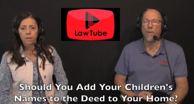 Should you add your children's names to the deed to your home?