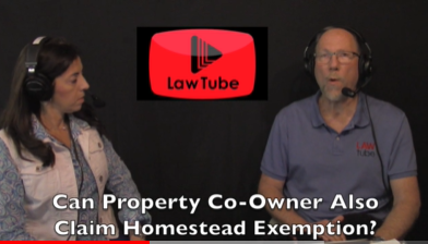 Parents co-own a home with daughter. Can daughter claim homestead exemption on the home?