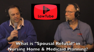 What is spousal refusal in Medicaid planning?