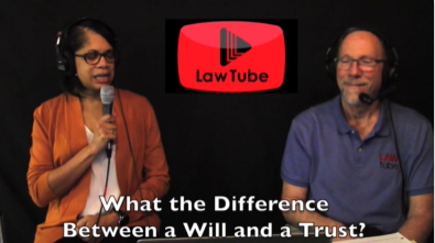 What's the difference between a will and a trust?