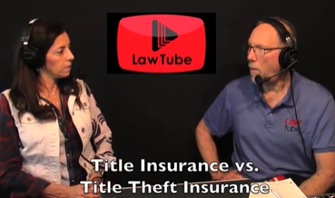 Title insurance vs title theft insurance