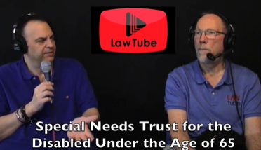 Special needs trust for the disabled under the age of 65