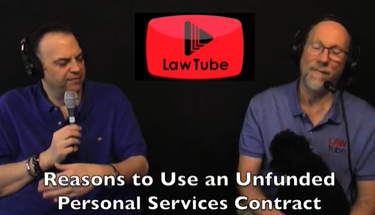 Using an unfunded personal services contract in Medicaid and nursing home planning