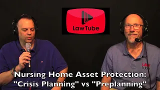 Nursing home crisis planning vs preplanning. Protecting your money from the cost of a nursing home.