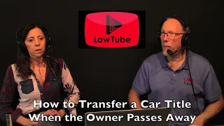 How to transfer a car title when someone dies