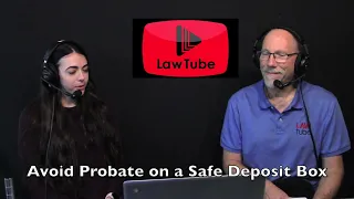 Avoid probate on a safe deposit box