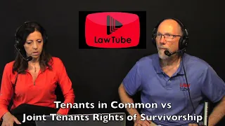 Tenants in common vs joint tenants with rights of survivorship
