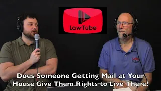 Does someone getting mail at your house give them a right to live there?