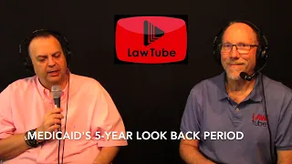 Medicaid's 5-year look back period in Florida.