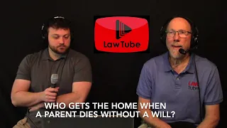 Who gets the home when a parent dies without a will?