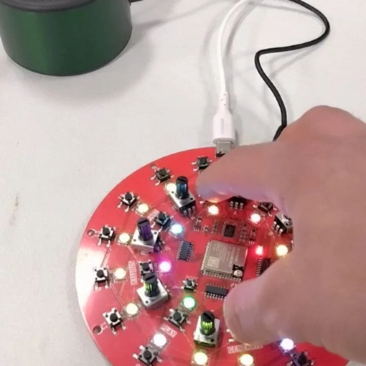 There were some amazing things to see at the Bega Valley Synth Expo over the weekend, with exciting  instruments from Andrew Brown and the team from Griffith, and Tara Pattenden's tactile wearables (I'm sorry I didn't get any photos, I was having too