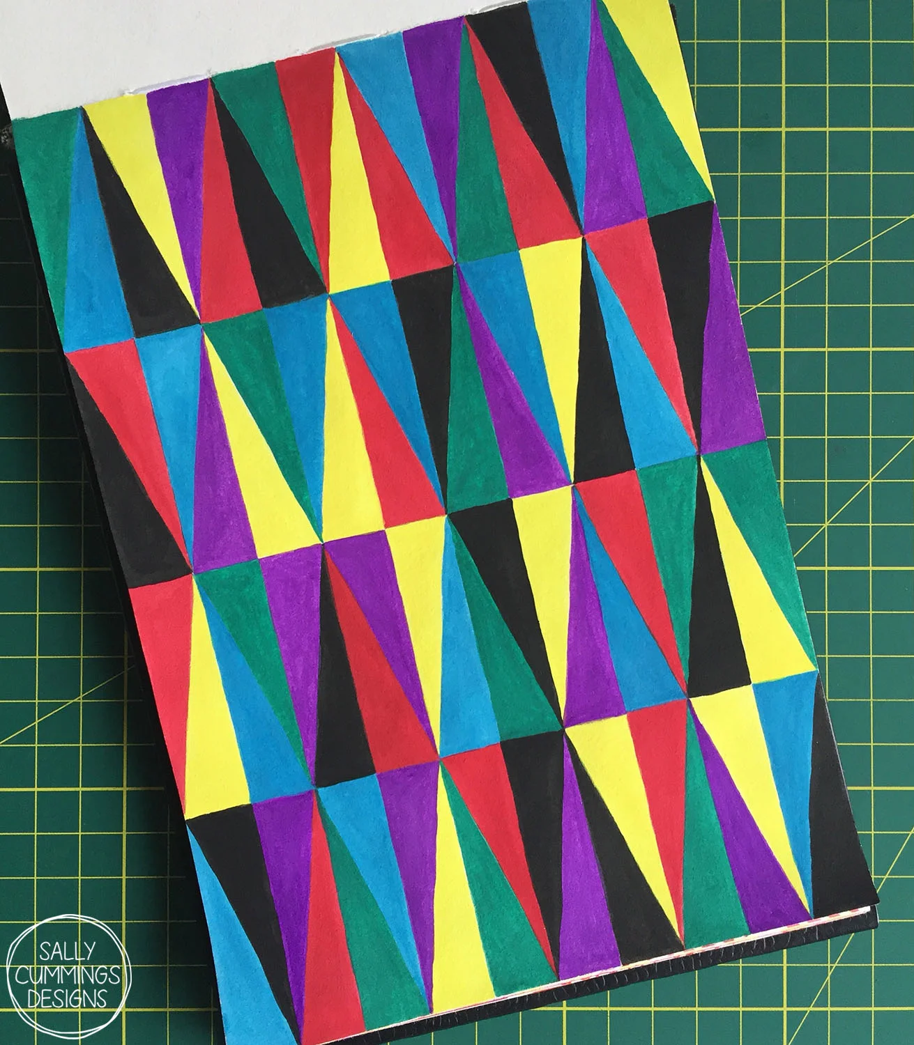 Daily pattern painting challenge