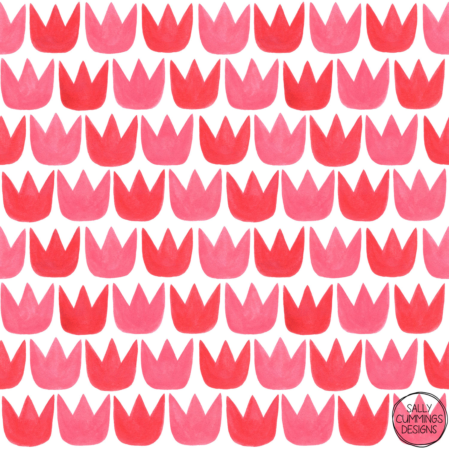 Sally Cummings Designs - Tiptoe Tulips Pattern