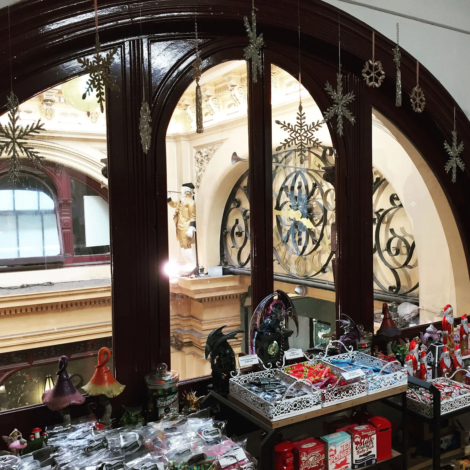 Block Arcade at Christmas time, Melbourne