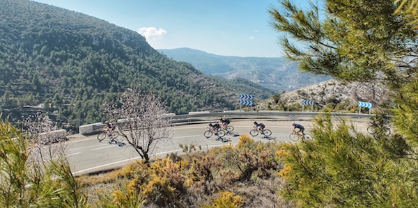 "Scenic views make the training easier"