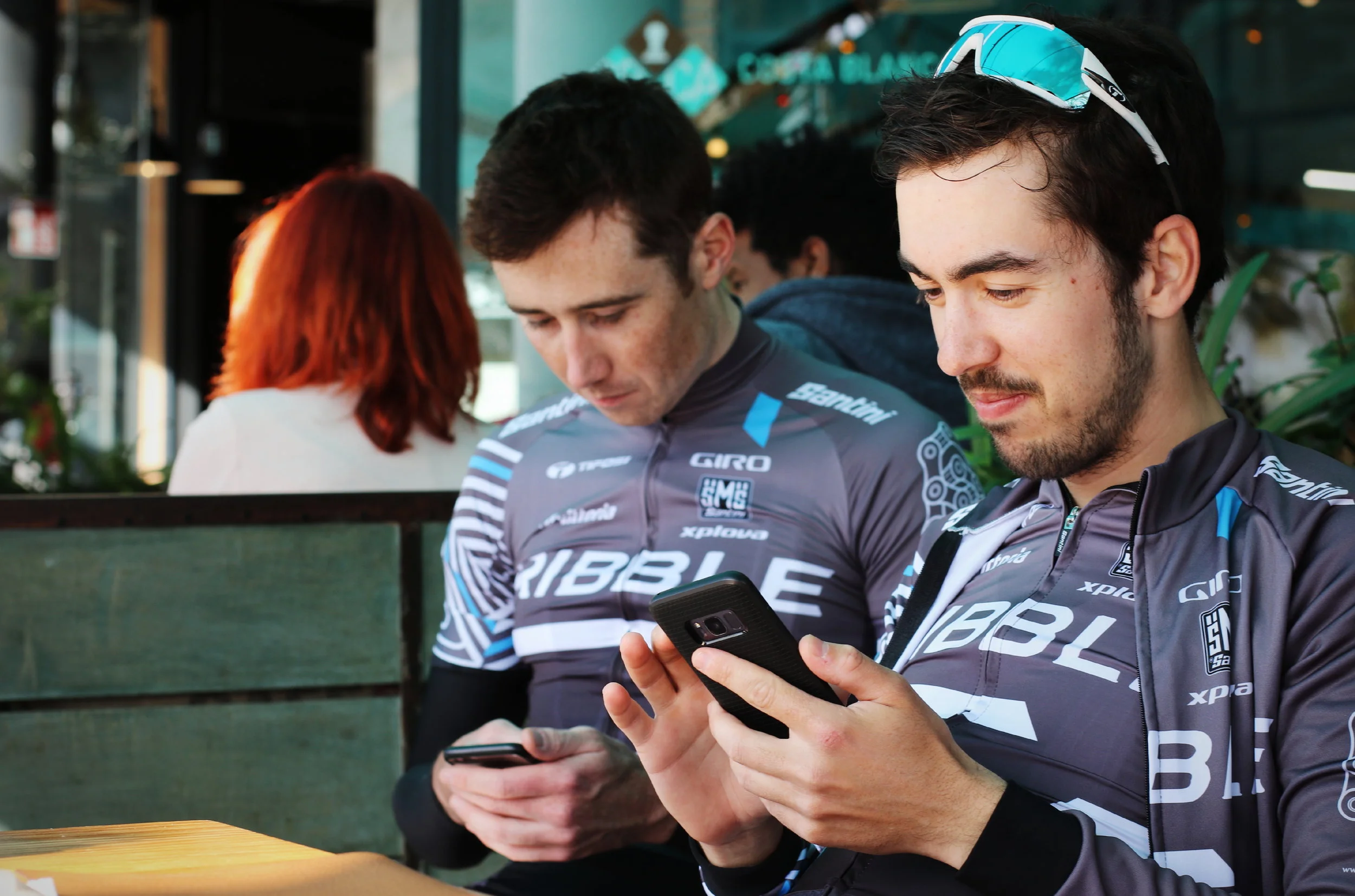Riders can quickly and easily check test results online.