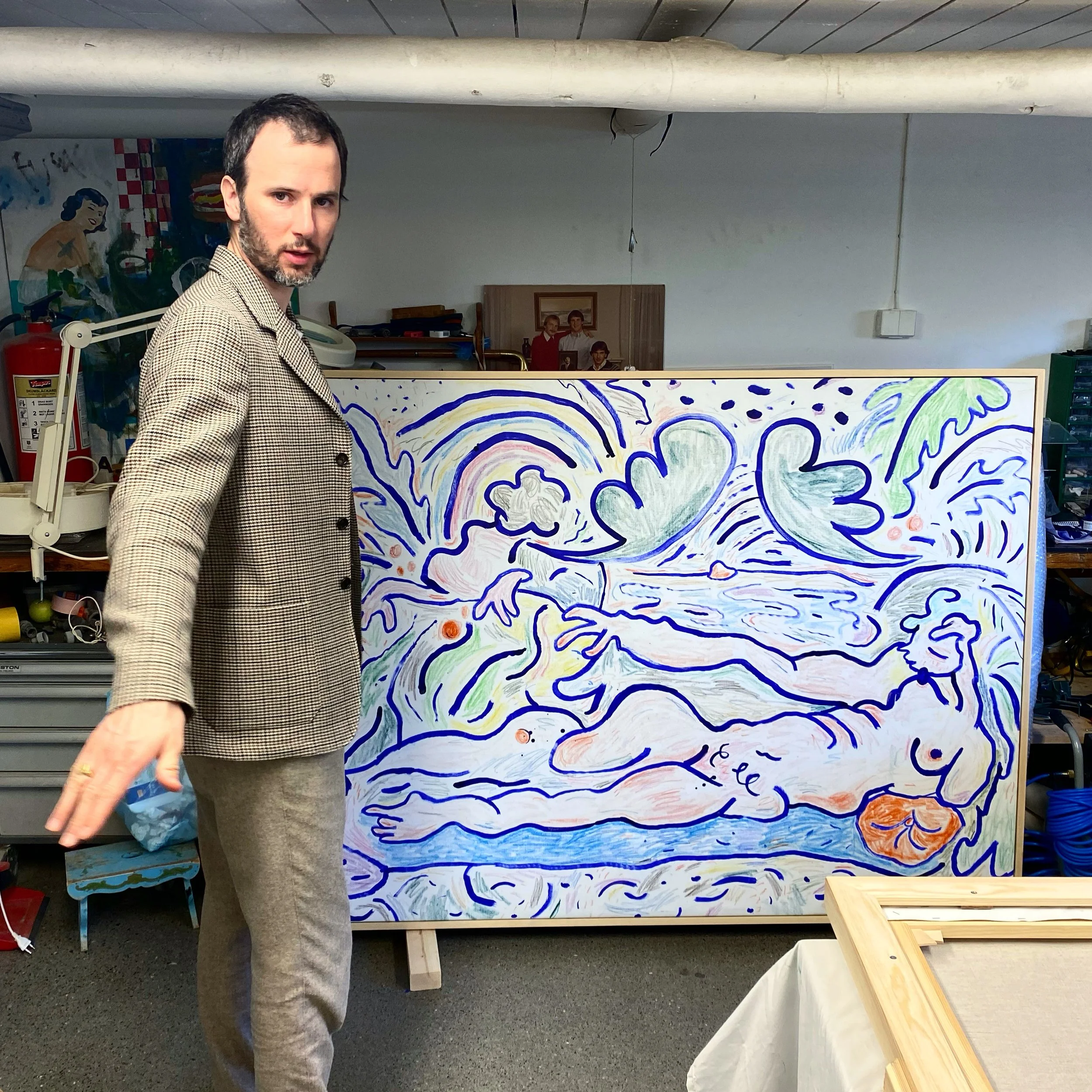 Paintings on their way!