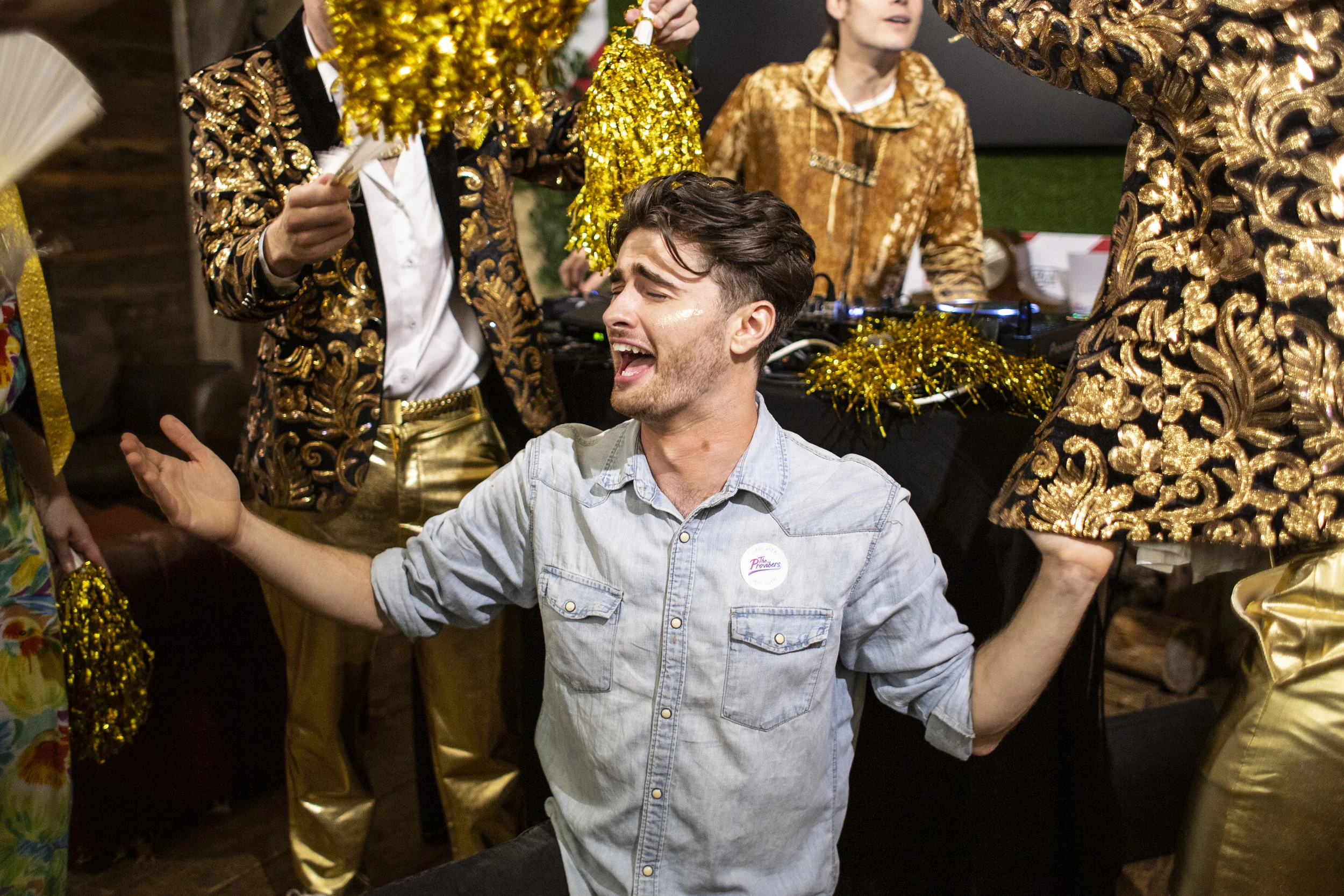 'The Provibers' Games Night, Flat Iron Square, 2019