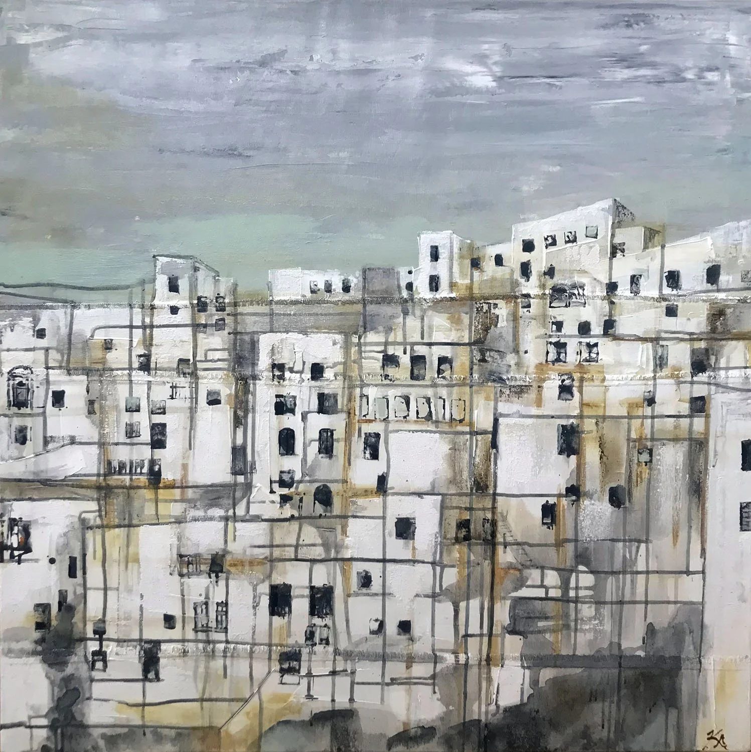 LOST AND FOUND 90x90cm