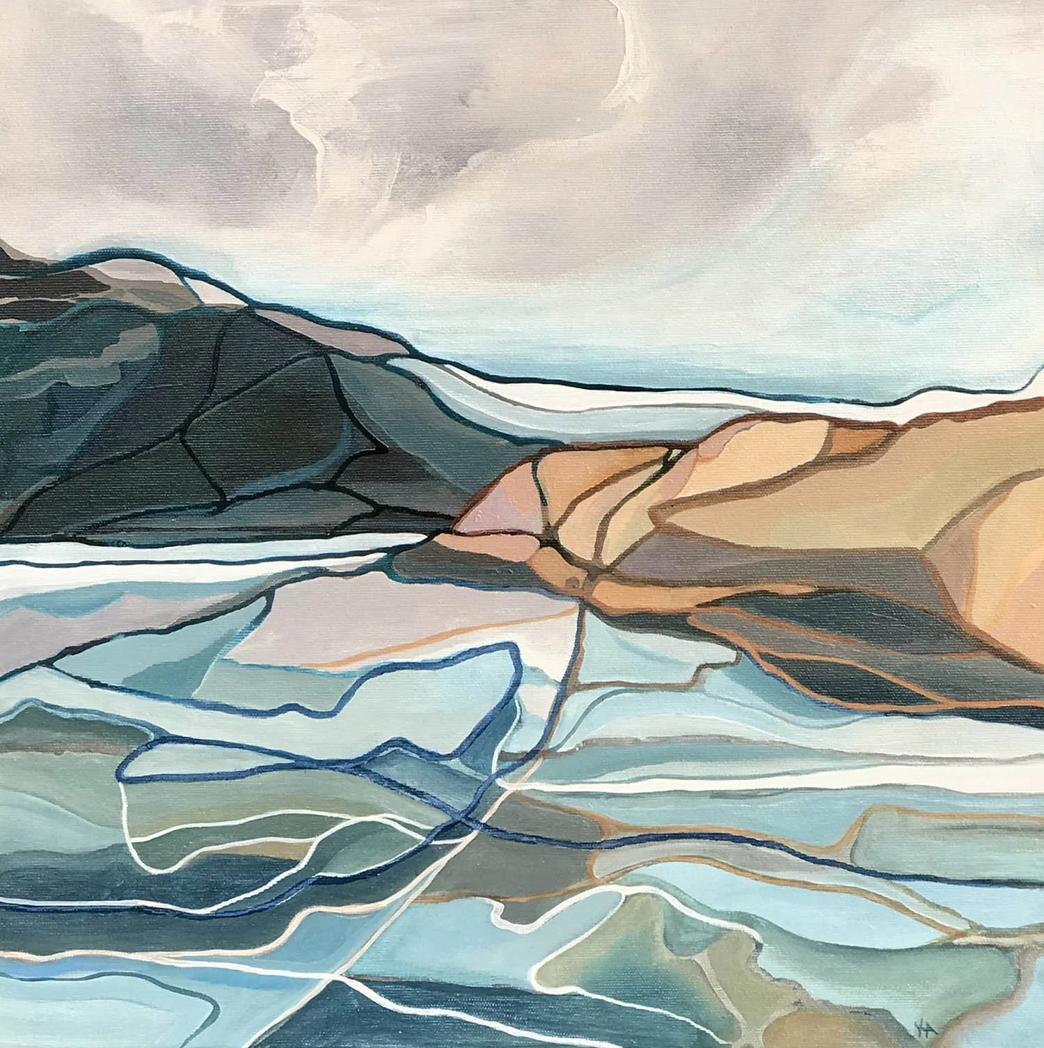 NORTH 50x50cm