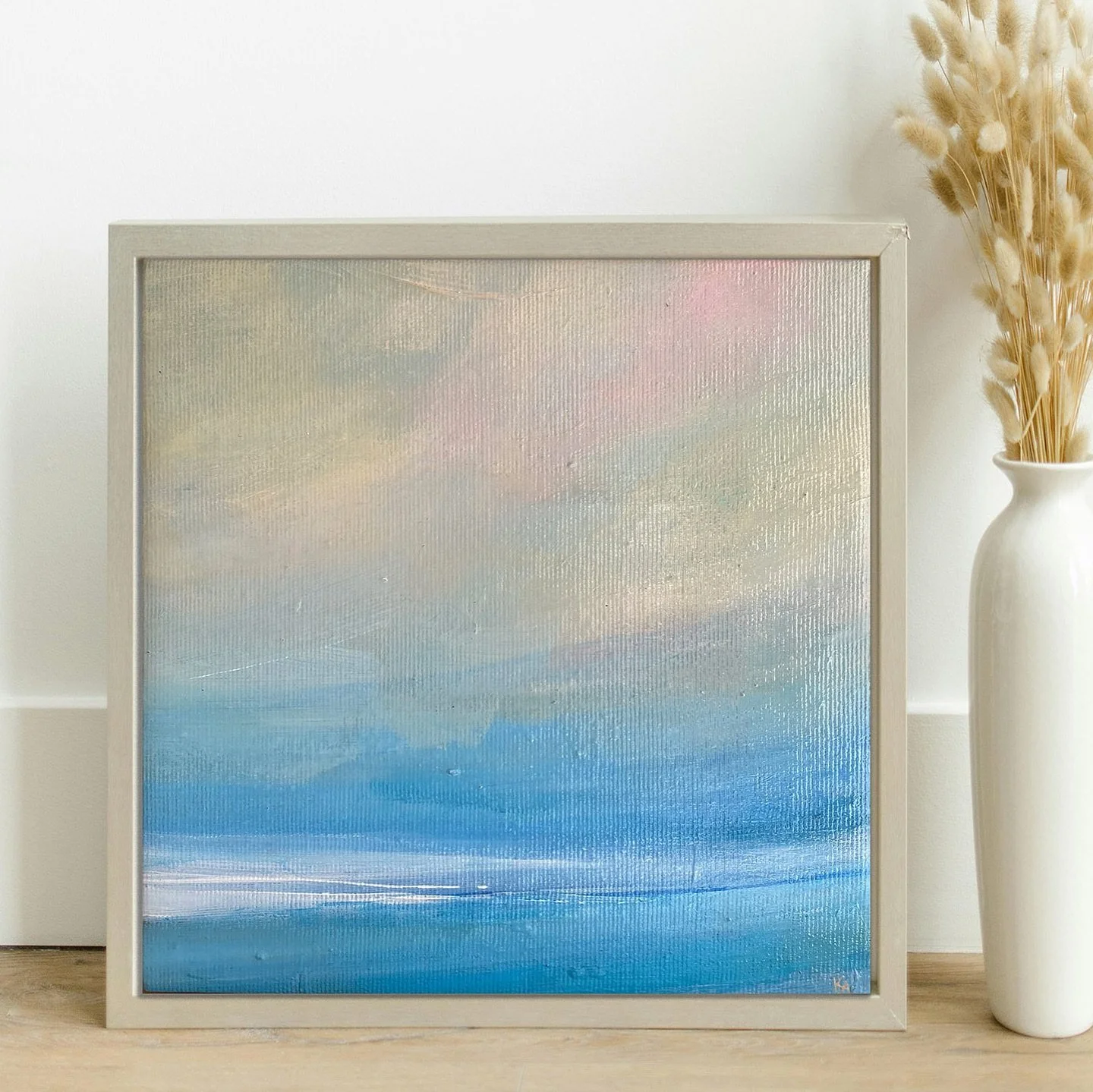 I’ve been wanting to paint big again, but I keep painting small. Maybe it’s all the ‘noise’ around us, all encompassing, that has me creating small, unadorned pieces. Perhaps it’s easier on the spirit, relaxing. It&rsquo