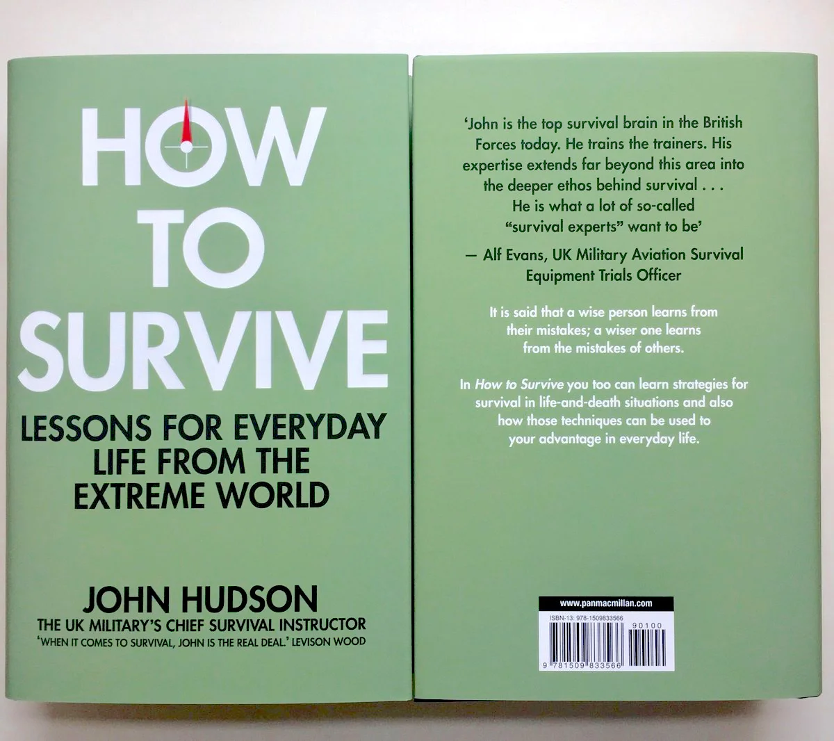 How to Survive covers, many thanks to Lev and Alf for their quotes