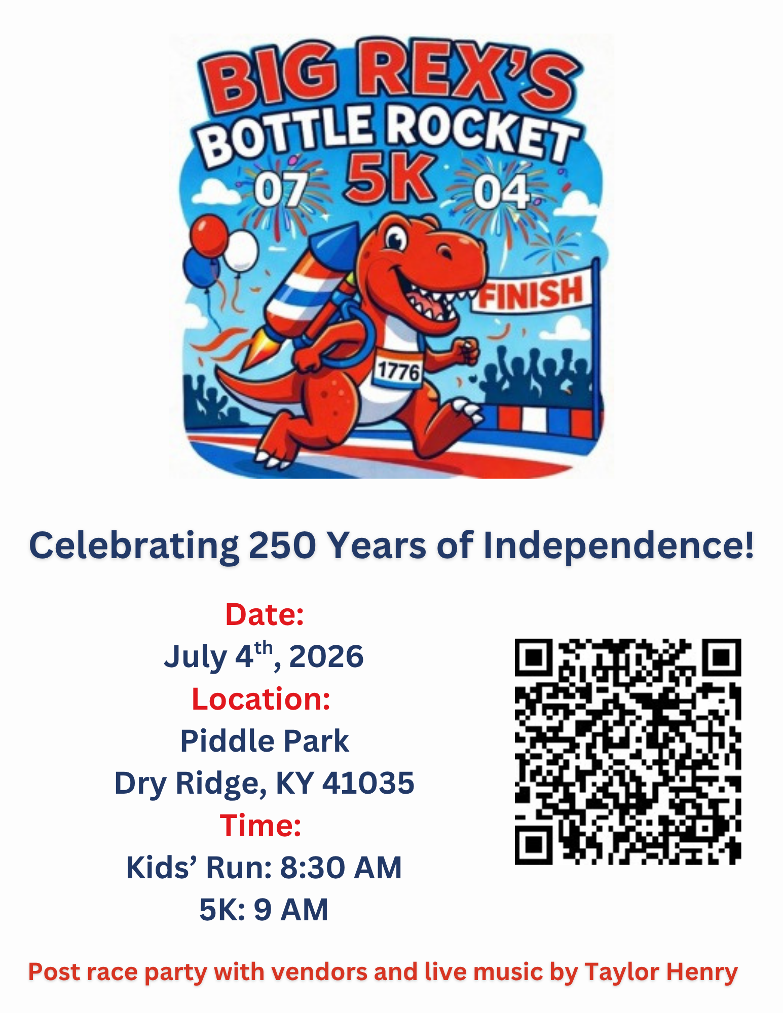 Big Rex's Bottle Rocket 5K 