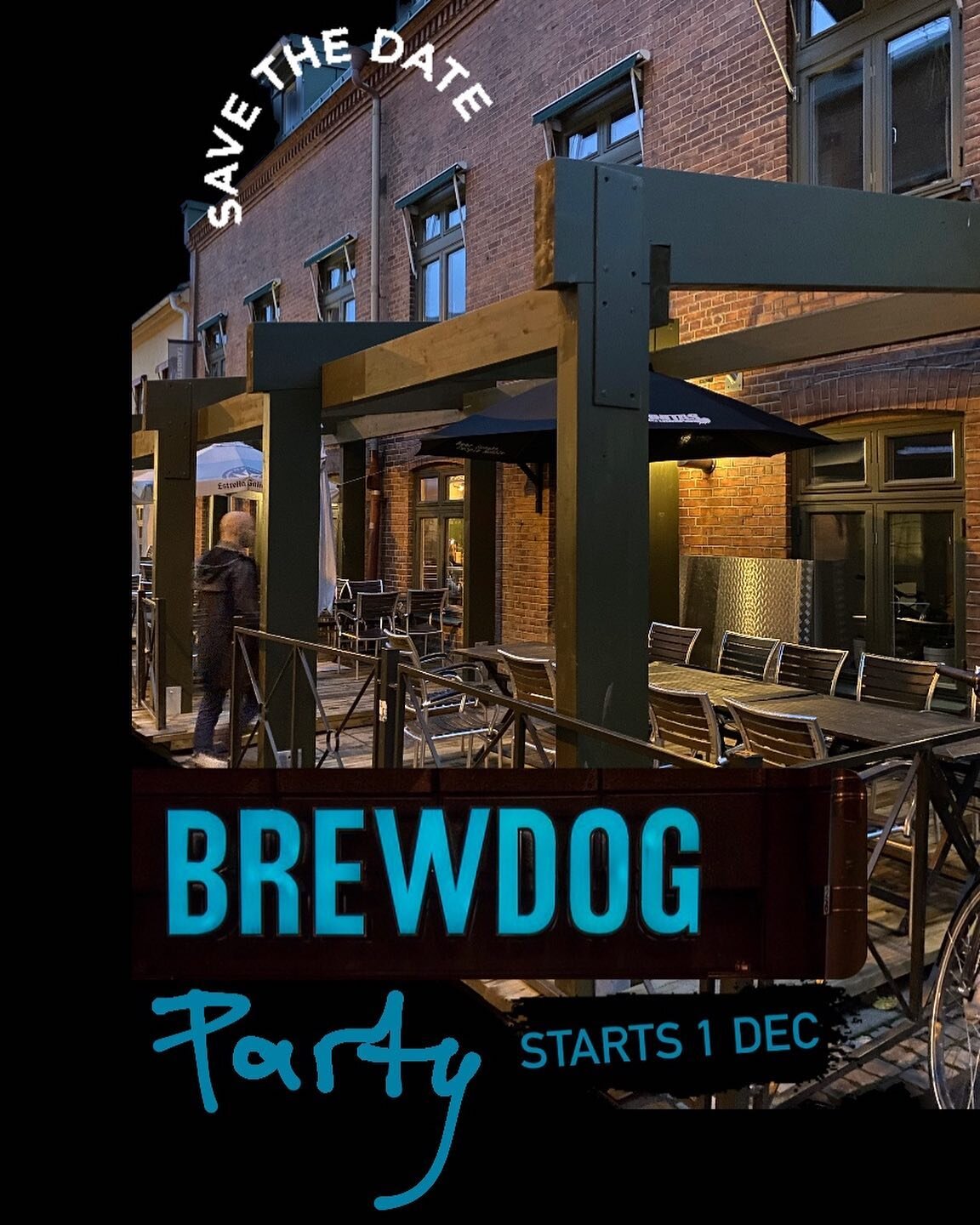 BREWDOG Party Weekend - Save the date 💥 Med start torsdag 1 december har vi Brewdog p&aring; tavlan, i kylen och en massa merch.

Tagga polarn som inte f&aring;r missa! ⚡️

#&ouml;lprovning #&ouml;l #&ouml;lv&auml;nner #&ouml;lbryggare #humledryck #