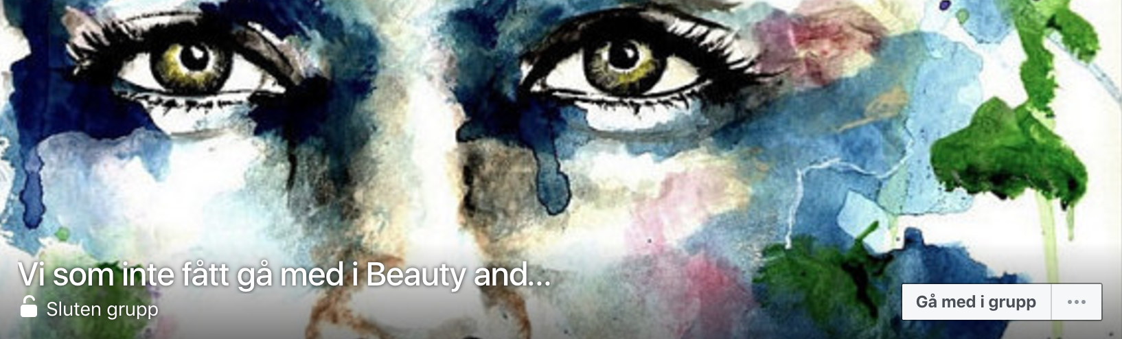 Gruppen för de som inte fått gå med i Beauty and Bullshit ännu. 