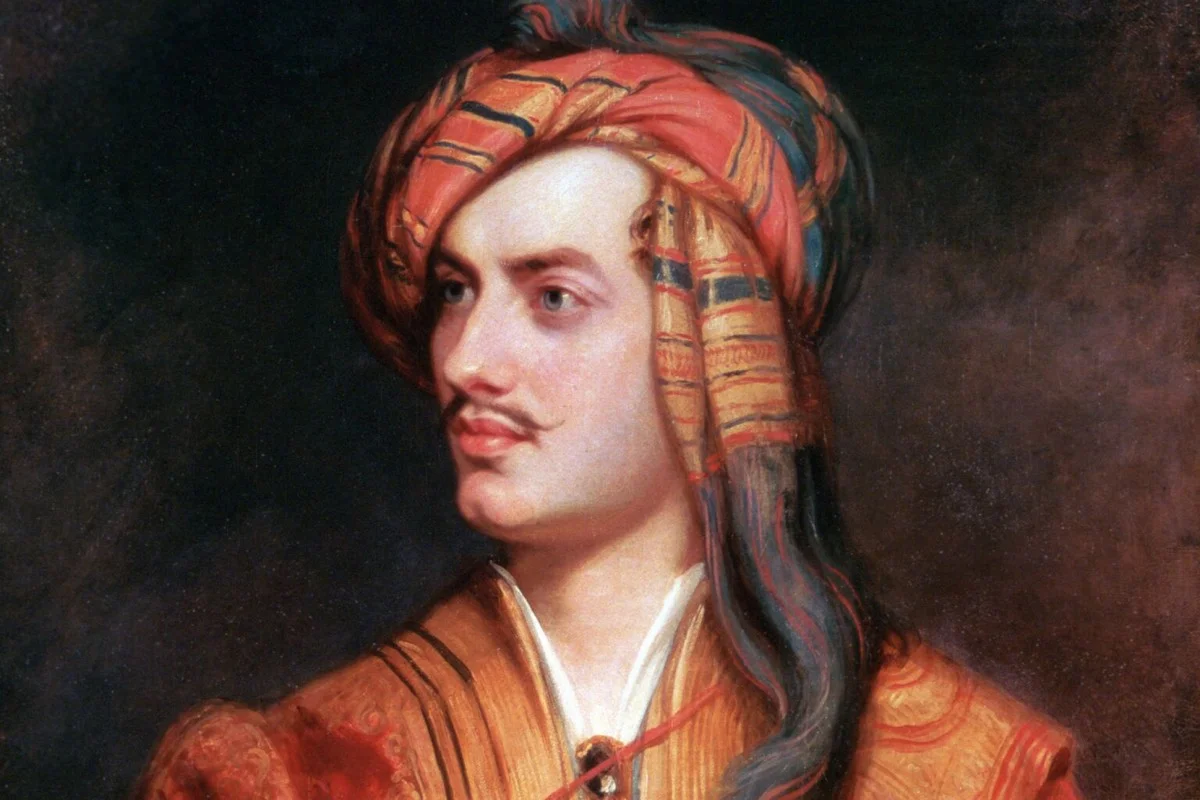Poeten Lord Byron.