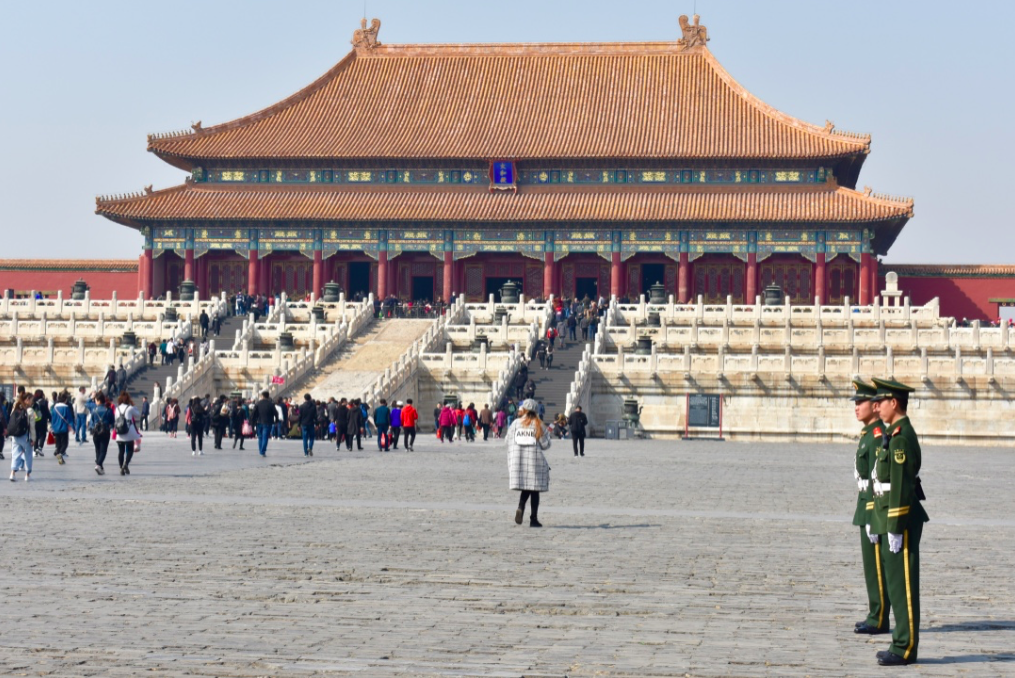 Förbjudna staden i Peking. Foto: Alexandra Andersson