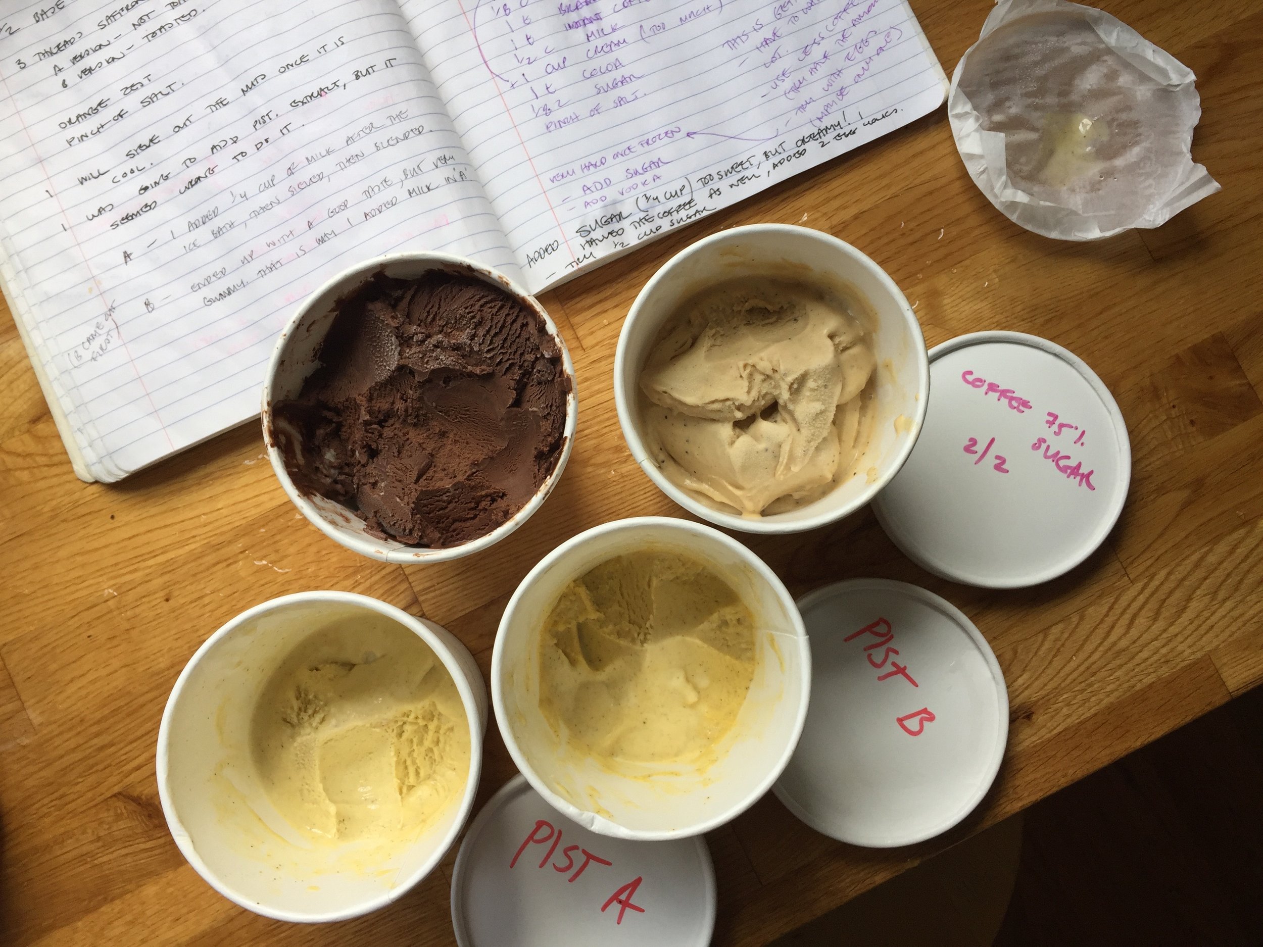 Taste testing the many many flavors of What is Real Ice Cream....Fun and Yum!