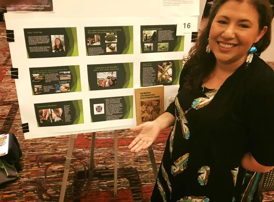 The Author, Mohegan Educator & Professor Rachel Sayet.