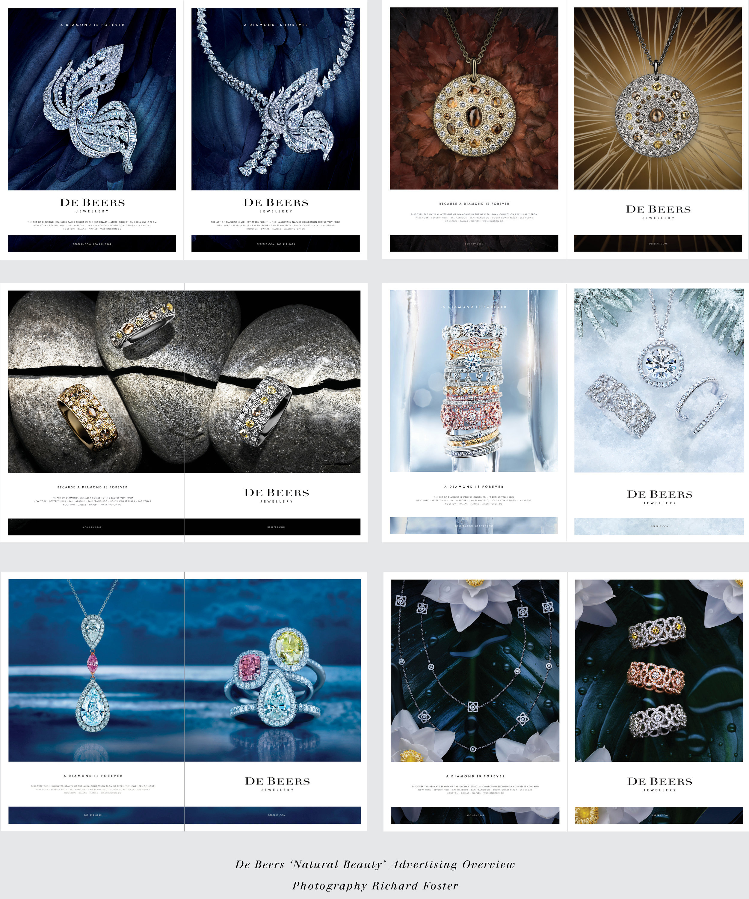 De Beers ‘Natural Beauty’ Advertising Overview