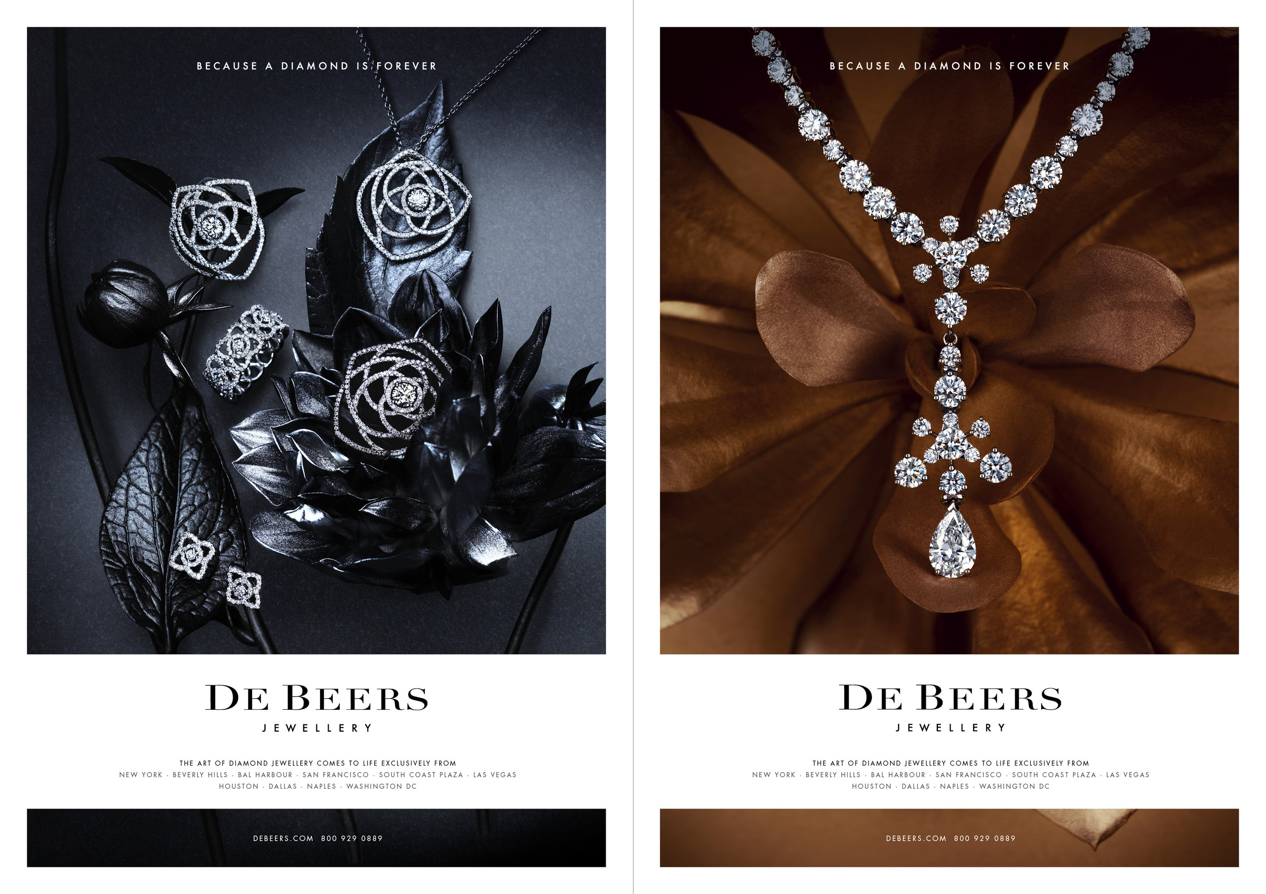 De Beers ‘Natural Beauty’ advertising campaign