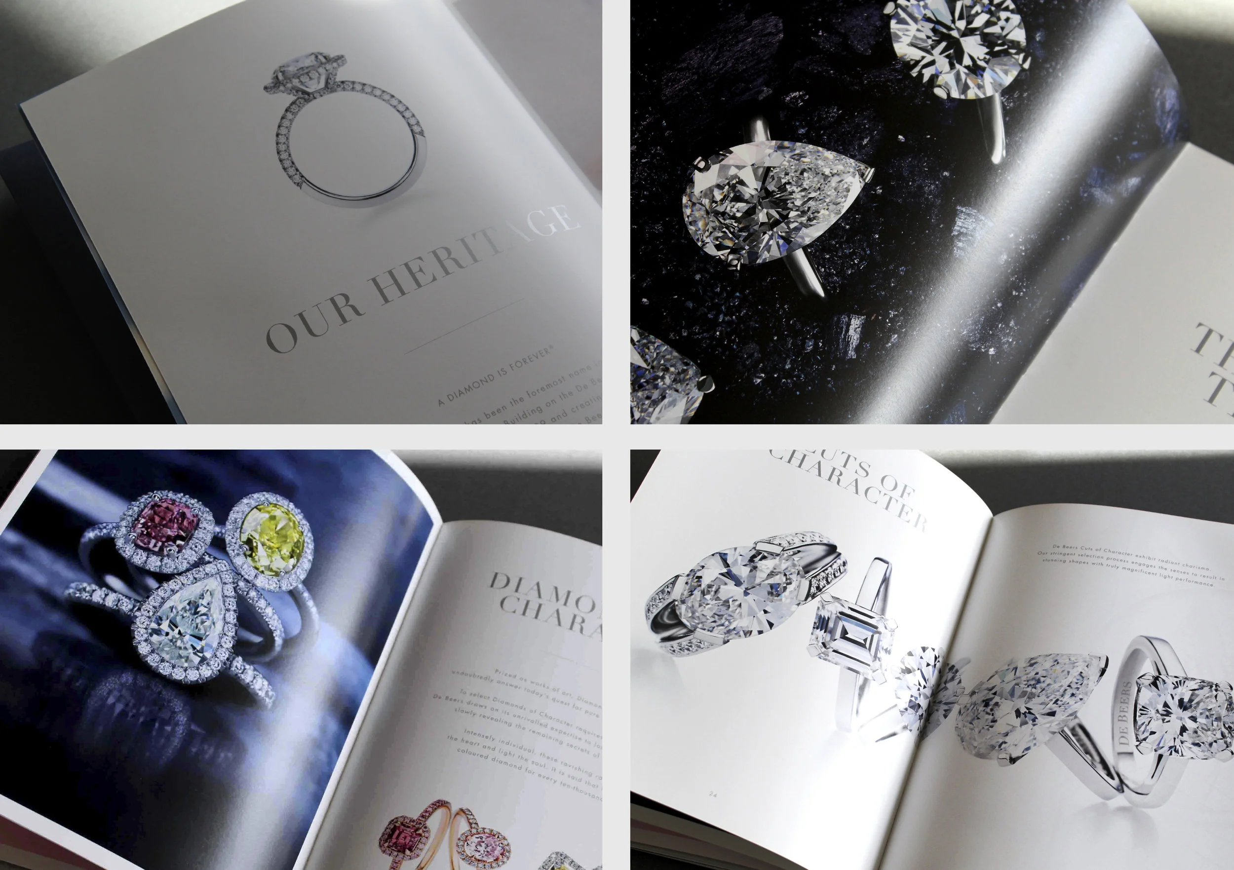 De Beers launch brouchure direct mail