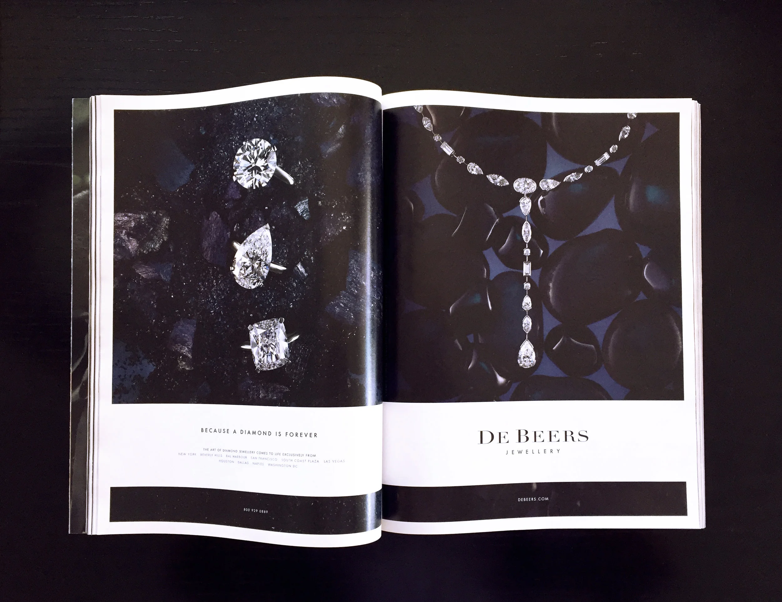 De Beers ‘Natural Beauty’ advertising campaign