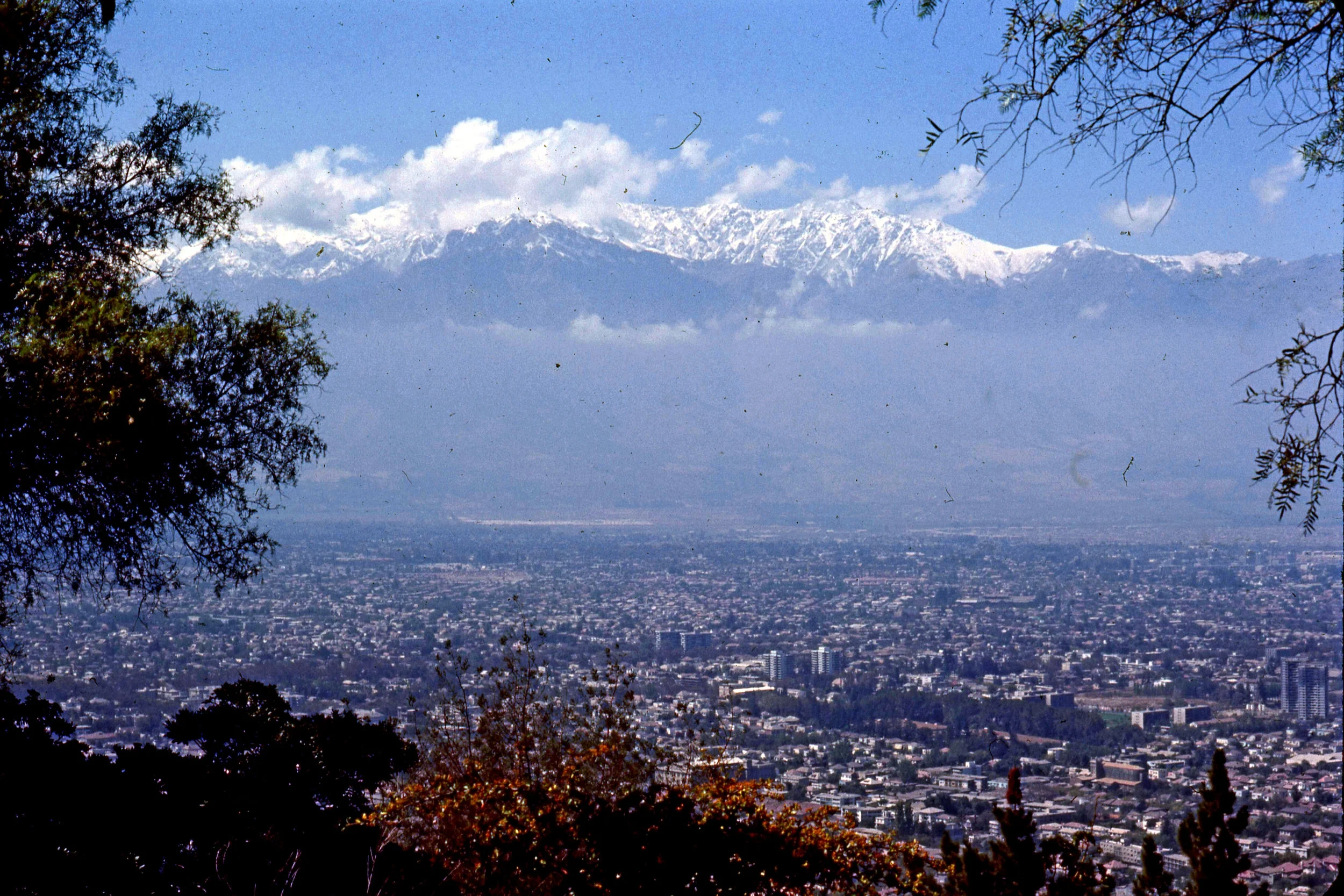 Santiago from San Cristobal, October 1966